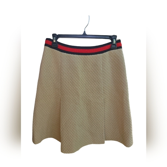 Authentic Runway CHANEL Ad Campaign Boucle Wool Tweed Suit Skirt Only  Size 38 - Picture 3 of 7